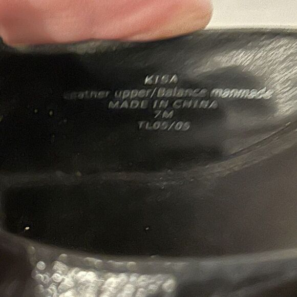 Liz Claiborne Flex Kisa Classic Slip on  Women’s Black Leather Slide Mule 7M - Picture 5 of 6